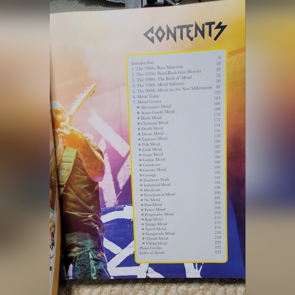 Heavy Metal: The Story in Pictures, 224 Pages, Excellent Used Condition. - Picture 3 of 9